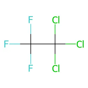 1,1,1-Trichloro-2,2,2-trifluoroethane structure