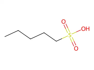 1-Pentanesulfonic acid structure