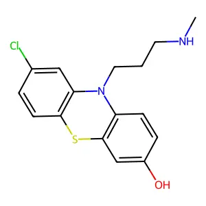 7-Hydroxynorchlorpromazine structure
