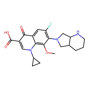 moxifloxacin structure