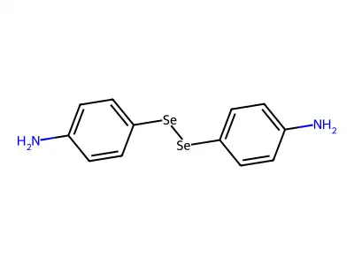 Bis(4-aminophenyl) diselenide structure