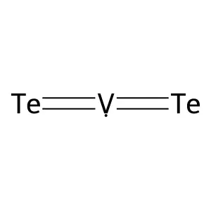 Vanadium telluride (VTe2) structure