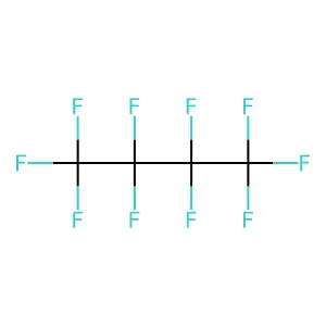 Perfluorobutane structure