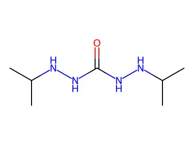 Carbohydrazide, 1,5-diisopropyl- structure