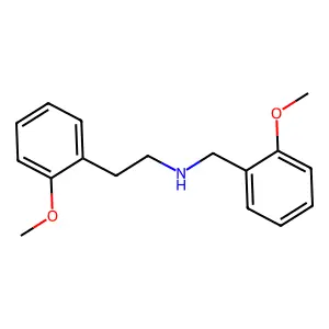 N-(2-methoxybenzyl)-2-(2-methoxyphenyl)ethanamine structure