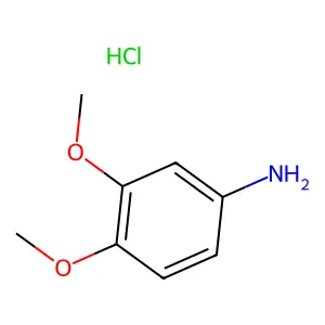 3,4-Dimethoxyaniline hydrochloride structure
