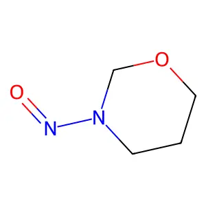3-Nitrosotetrahydro-1,3-oxazine structure