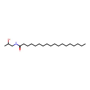 Stearic monoisopropanolamide structure
