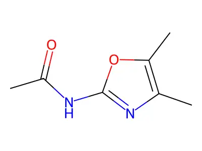 Acetamide, N-(4,5-dimethyl-2-oxazolyl)- structure