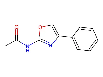 Acetamide, N-(4-phenyl-2-oxazolyl)- structure