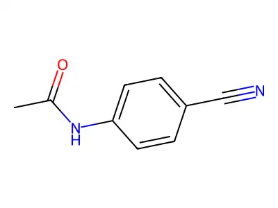 N-(4-cyanophenyl)acetamide structure