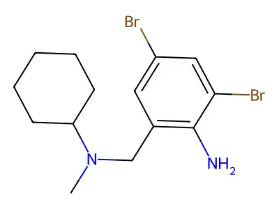 Bromhexine structure