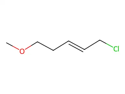 2-Pentene,1-chloro-5-methoxy- structure