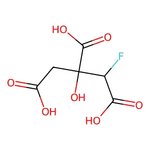 Fluorocitric acid structure