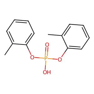 Phosphoric acid, bis(2-methylphenyl) ester structure