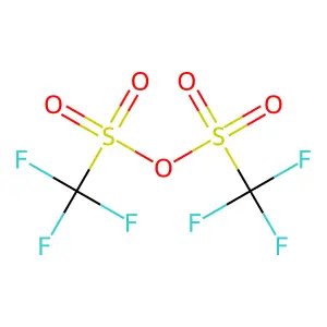 Trifluoromethanesulfonic anhydride structure