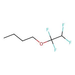 n-Butyl 1,1,2,2-tetrafluoroethyl ether structure