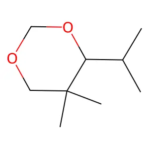4-Isopropyl-5,5-dimethyl-1,3-dioxane structure