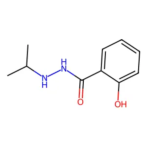 N'-(1-Methylethyl)salicylic acid hydrazide structure
