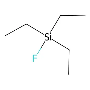Triethylfluorosilane structure