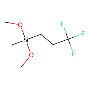Silane, dimethoxymethyl(3,3,3-trifluoropropyl)- structure