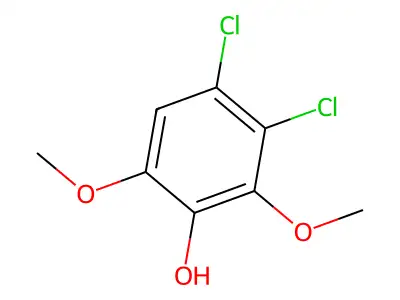Dichloro-2,6-dimethoxyphenol structure
