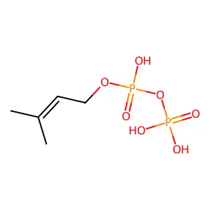 Dimethylallyl Pyrophosphate structure