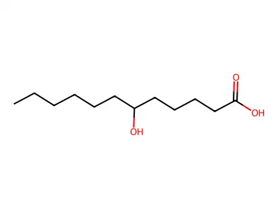6-Hydroxydodecanoic acid structure