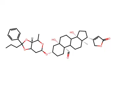 Butyrophenonhelveticosid structure