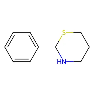 2H-1,3-Thiazine, tetrahydro-2-phenyl- structure