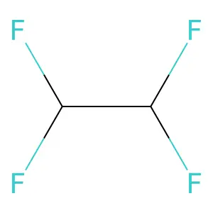 1,1,2,2-Tetrafluoroethane structure