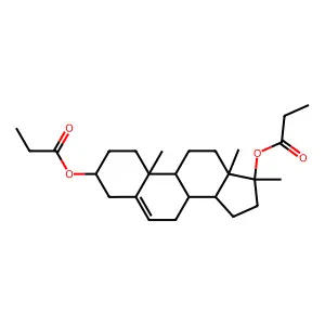 Methandriol Dipropionate structure