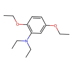 N,N-diethyl-2,5-diethoxyaniline structure