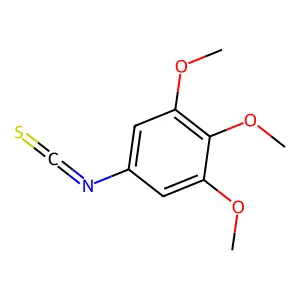 3,4,5-Trimethoxyphenyl isothiocyanate structure