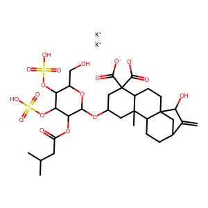 Gummiferin structure