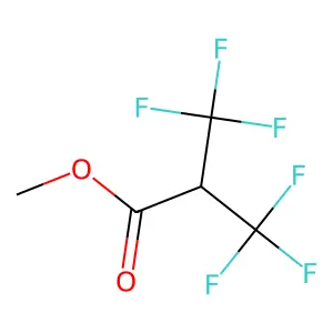 Methyl 2-(Trifluoromethyl)-3,3,3-trifluoropropionate structure