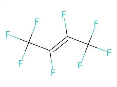 1,1,1,2,3,4,4,4-Octafluorobut-2-ene structure