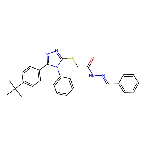 C27H27N5OS structure