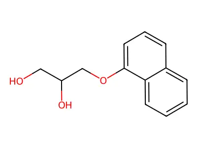 Propranolol glycol structure
