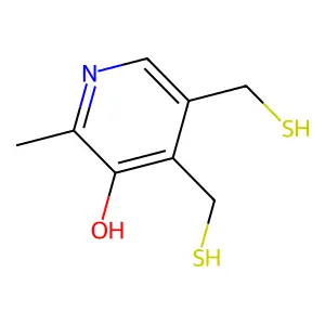 4',5'-Dithiopyridoxine structure