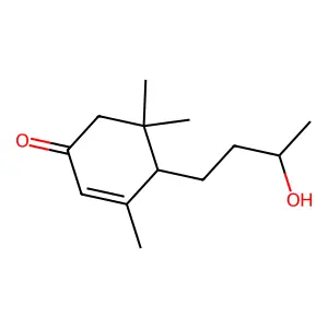 4-(3-Hydroxybutyl)-3,5,5-trimethylcyclohex-2-en-1-one structure