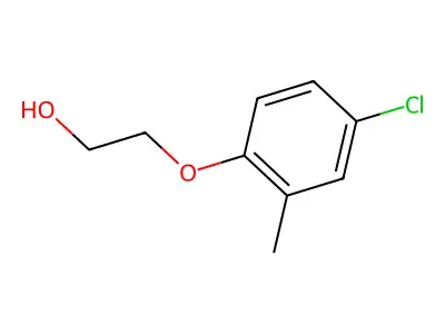 Ethanol, 2-(4-chloro-2-methylphenoxy)- structure
