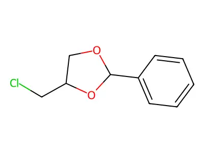 4-(Chloromethyl)-2-phenyl-1,3-dioxolane structure
