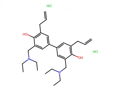 Bialamicol HCl structure