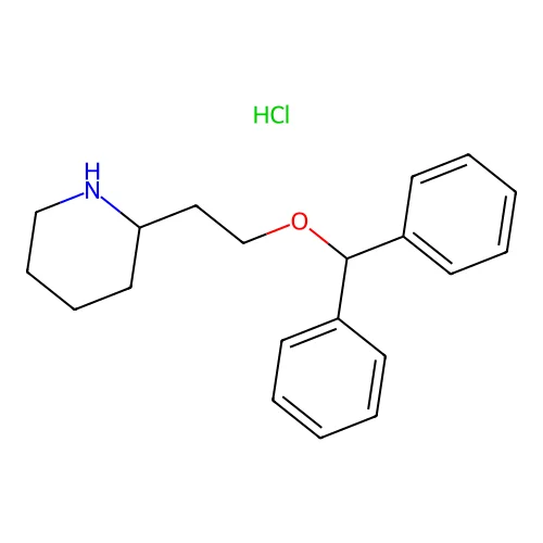 Benzperidine hydrochloride structure