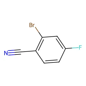 2-Bromo-4-fluorobenzonitrile structure