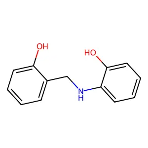 Phenol, 2-[[(2-hydroxyphenyl)amino]methyl]- structure