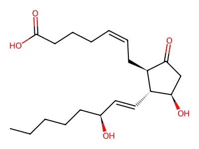 8-iso PROSTAGLANDIN E2 structure