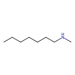 N-Methylheptylamine structure