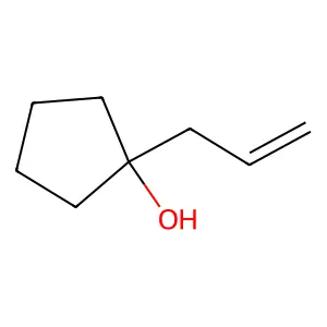 Cyclopentanol, 1-(2-propen-1-yl)- structure